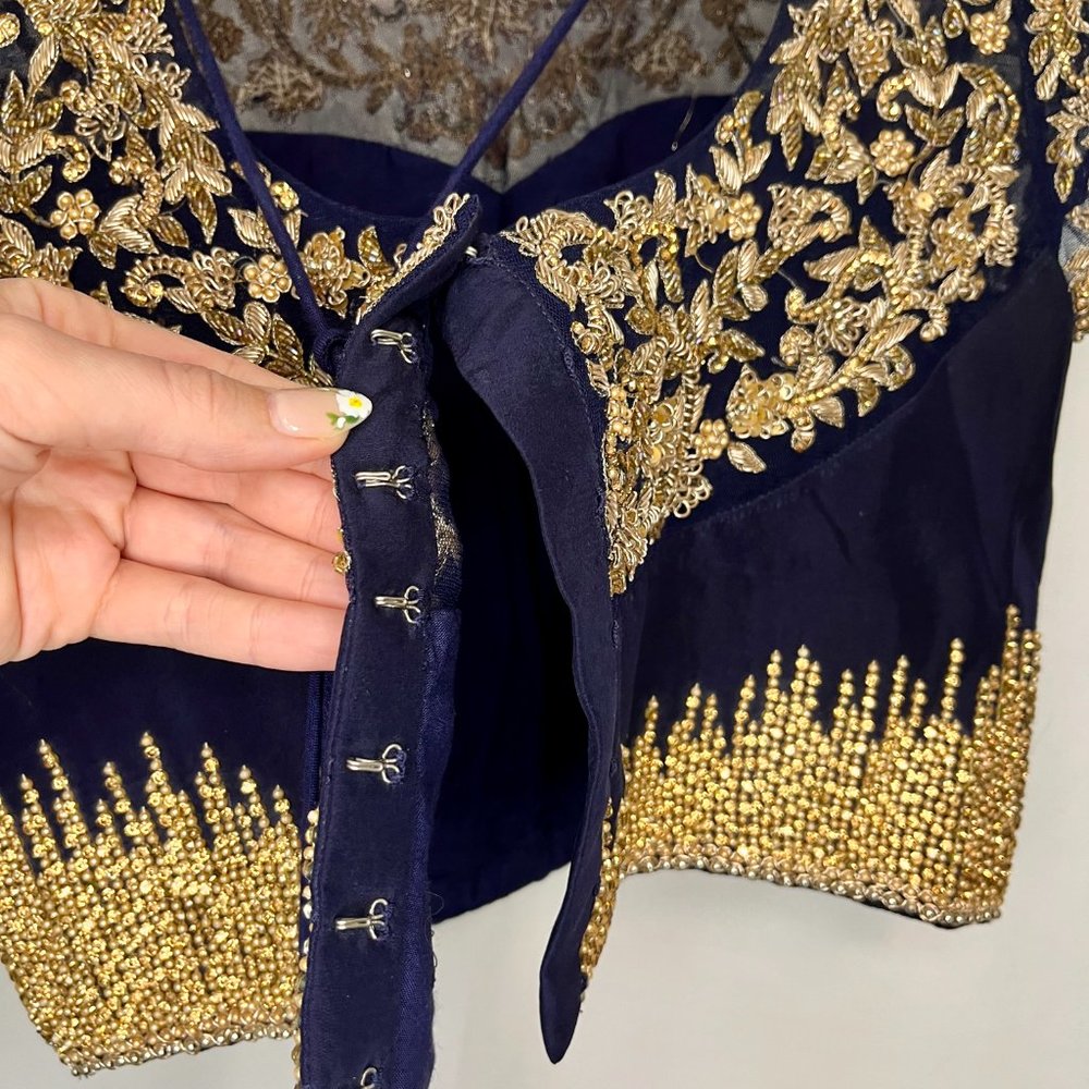Pawan and Pranav Haute Couture Indian Bridal Wear Lehengas Top - Picture 6 of 9